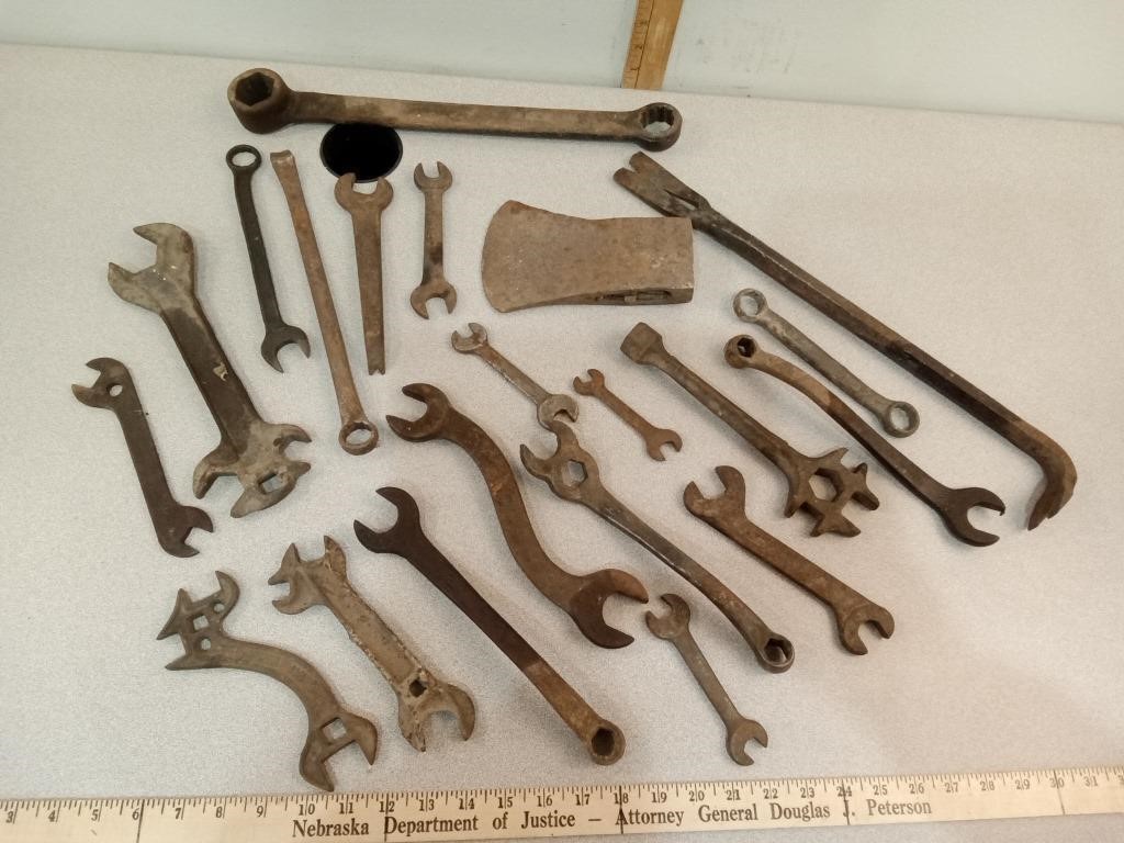 Antique monkey / implement wrenches