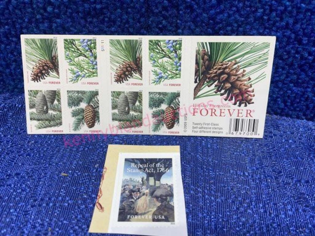 (20) USA Forever Stamps ($13.60 face value)