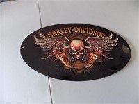 Harley Davidson Tin Sign 2009