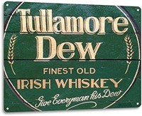 GCOCL Tullamore Dew Irish Whiskey Logo Retro Wall