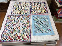Handmade Baby Quilts (4) #119 Patchwork MultiColor