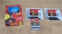 ET Trading Cards Set Box & Wrappers