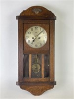 Vintage Wooden Wall Clock