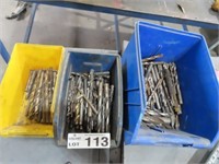 3 Tubs of Drill Bits