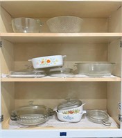 Cabinet Contents -  Corning Ware - Pyrex