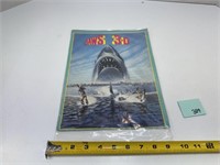 1980's Jaws 3D Movie Program