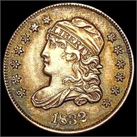 1832 Capped Bust Half Dime CHOICE AU