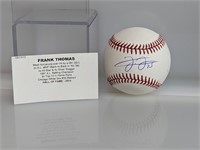 Frank Thomas Autograph Ball w COA