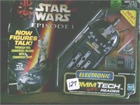 Star Wars Electronic Palm Reader w/toy NIB
