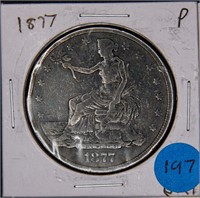 1877 Trade Dollar