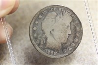 1898 Barber Silver Half Dollar