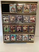 Framed Redskins Cards Wall Art