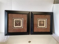 J Gibson Hunting/Wildlife Wall Art Set of Two