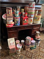 LOT: Vintage Advertising and Decorative Tins