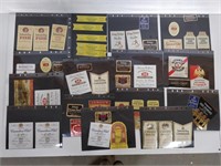 UNUSED CANADIAN WHISKEY LABELS COLLECTION