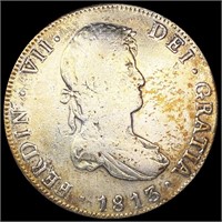 1813 Bolivia Silve8 Reales NICELY CIRCULATED