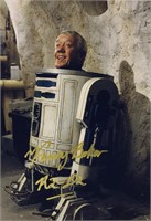 Star Wars Kenny Baker Autograph Photo