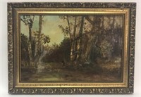 Vintage Framed Oil Painting