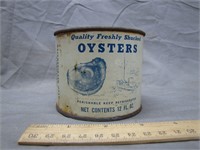 Vintage Quality Freshly Shucked Oyster Tin