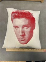 Young Elvis Pillow