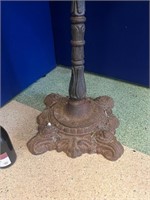 Very Fine Cast Iron Tall Bar Table with Painted