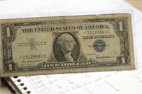 1957 $1.00 Blue Seal Star Note