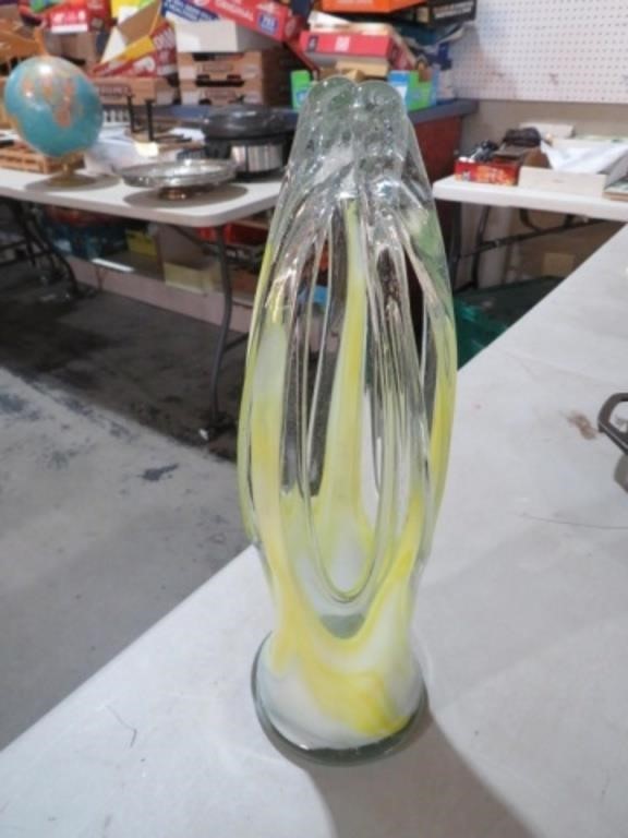 MURANO MID CENTURY HANDBLOWN STRETCH ART GLASS
