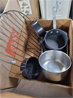 Lot pans, pots etc