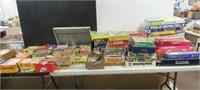 LARGE LOT OF PUZZLES & GAMES: