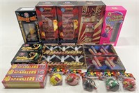 (2) 5in. Hellcat Cans, Artillery Fireworks & More