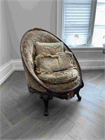 Victorian Style Upholstered Chair