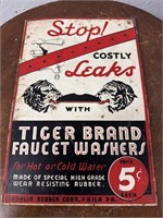 Vintage Metal Advertising Sign