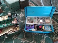 Two Tackle boxes with contents!