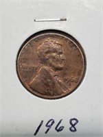 High Grade 1968-S Lincoln Penny