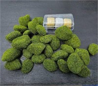 CRAFTERS CHOICE MOSSY ROCKS LOT
