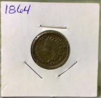 1864 US Indianhead Cent