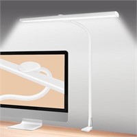 FOVOW LED Desk Lamp with Clamp