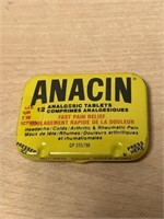 Small Anacin Tin