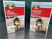 Two 7W Low Voltage Pathway Lights