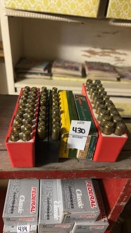 Lot of 5 221. Remington Fire Ball BRASS ONLY FOR