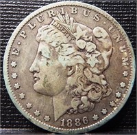 1886-O Morgan Silver Dollar Coin