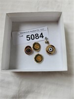 4 Gold Pins- Marked 10K