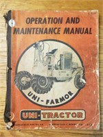Minneapolis mailing uni-tractor maintenance manual