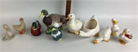 Ceramic ducks decor