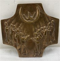 6,5in Heavy bas-relief wall art