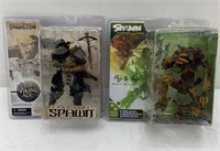 Spawn - The Viking Age and Alien Spawn 2 figures