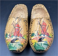 Vintage Holland Wooden Dutch Shoes
