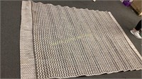 Loloi Isle Area Rug 5’3"x7’7” Grey/Black