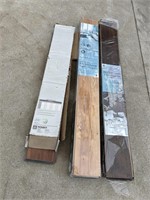 3 boxes of flooring