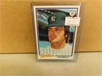 1977 Topps Lou Piniella #159 Card